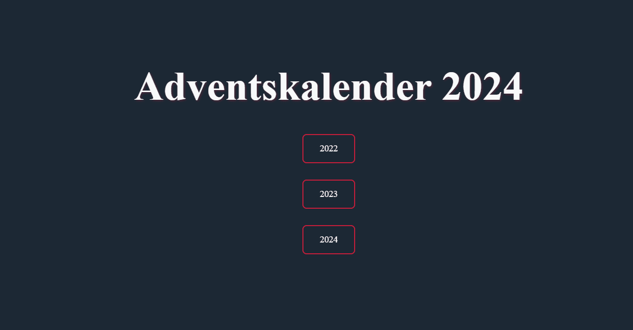 Pärchen Adventskalender